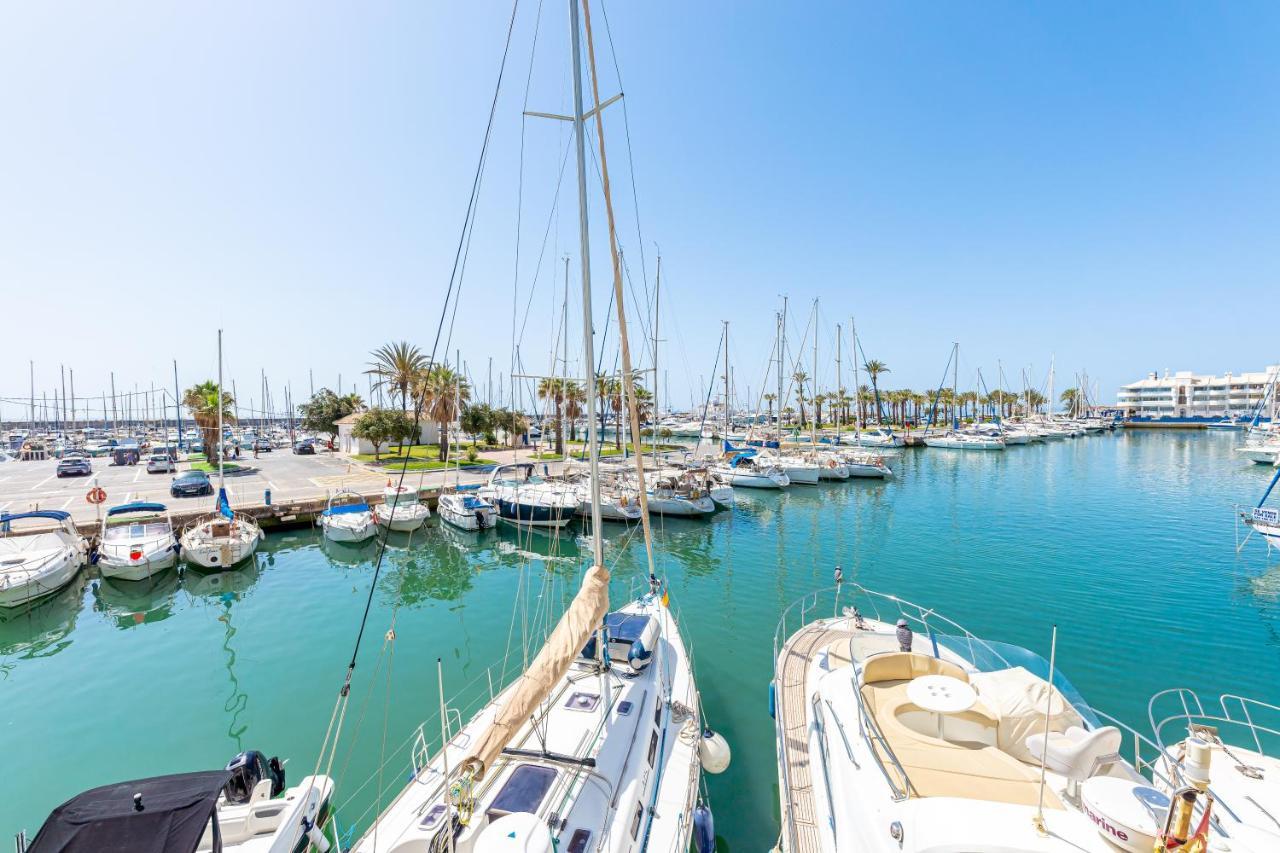 Atico Puerto Marina First Island With Sea Views And Rooftop Pool Benalmádena Eksteriør billede